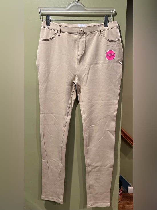 Place Other - Place Girls Stretch Pull-On Leggings in Light Beige